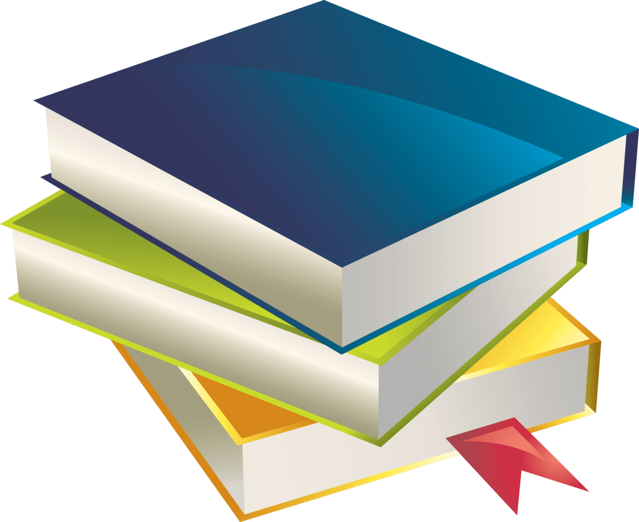 Stack of books pin page clipart free 2