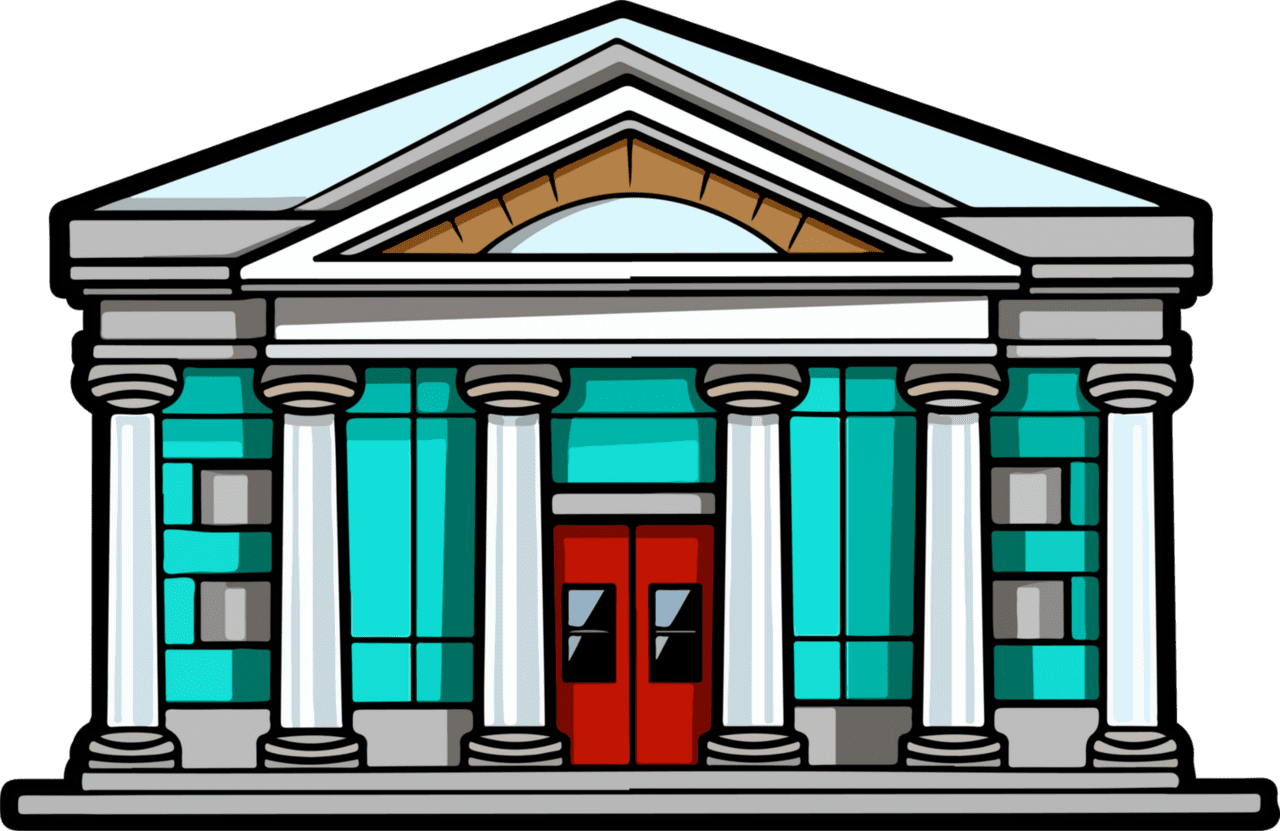 Bank building clipart design clip art 2