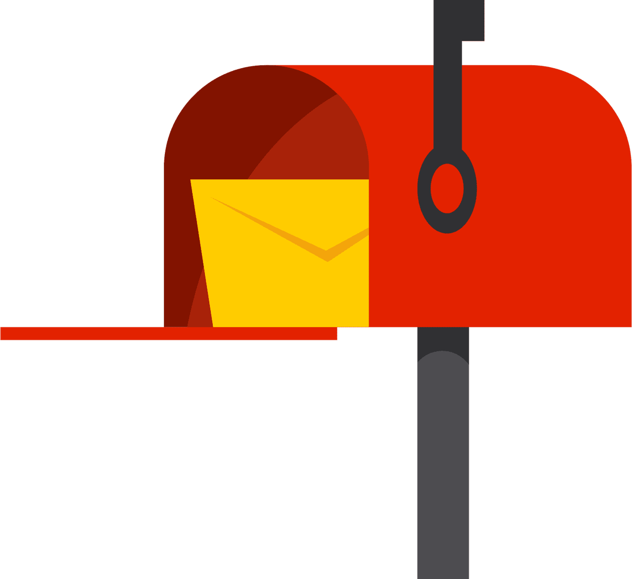 Mailbox vector clipart images 9