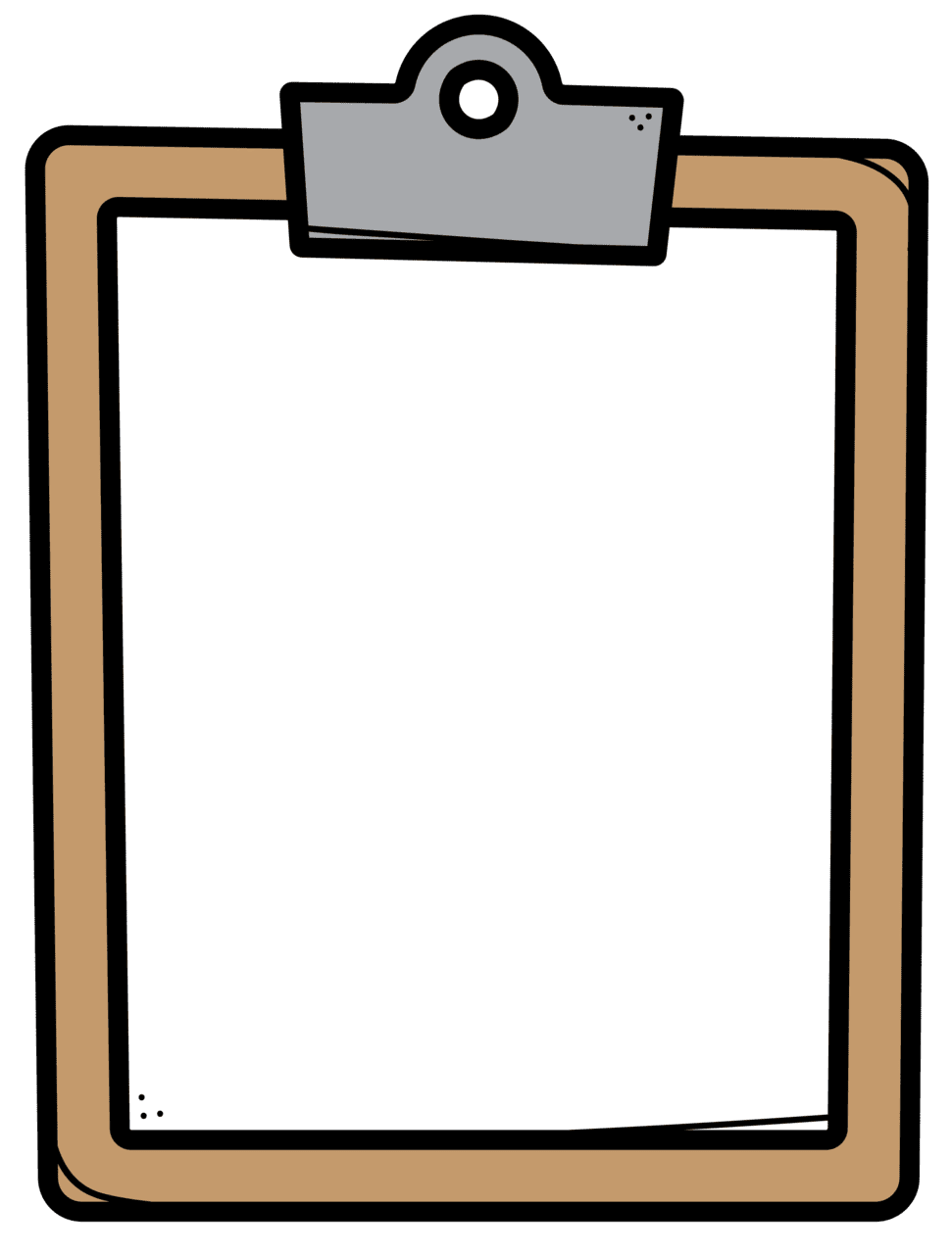 Clipboard page clipart logo