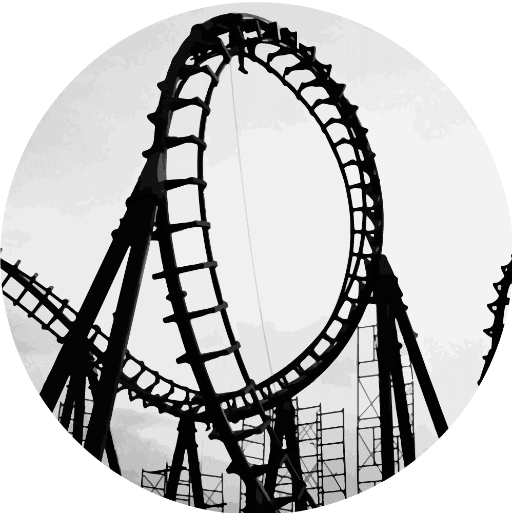 Roller coaster drawing clipart large size image