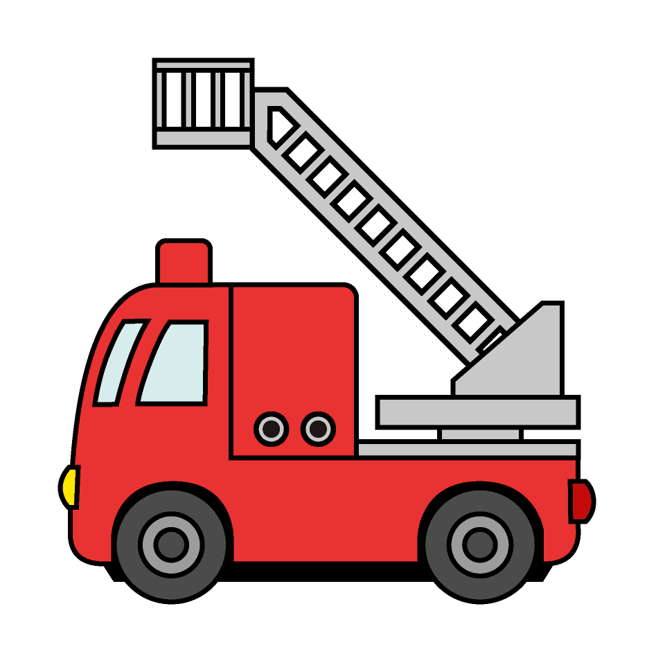 Firetruck clipart vector