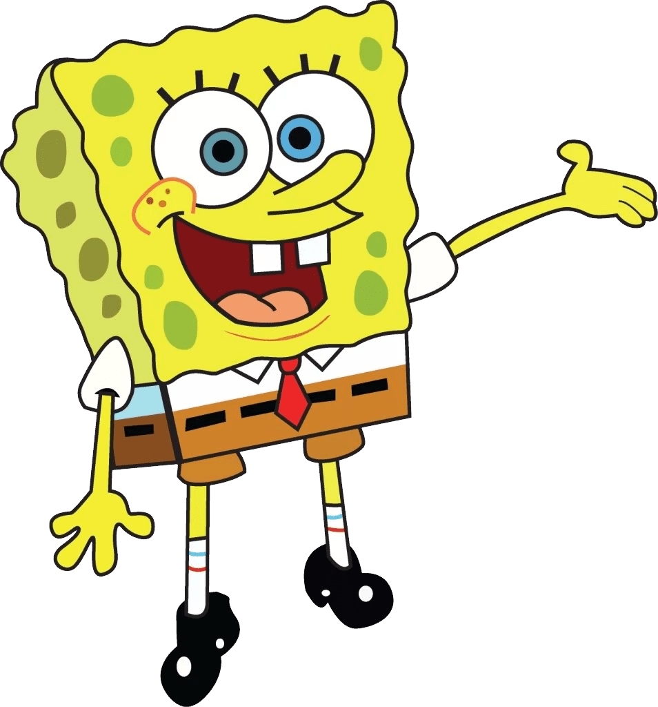 Spongebob image size clipart