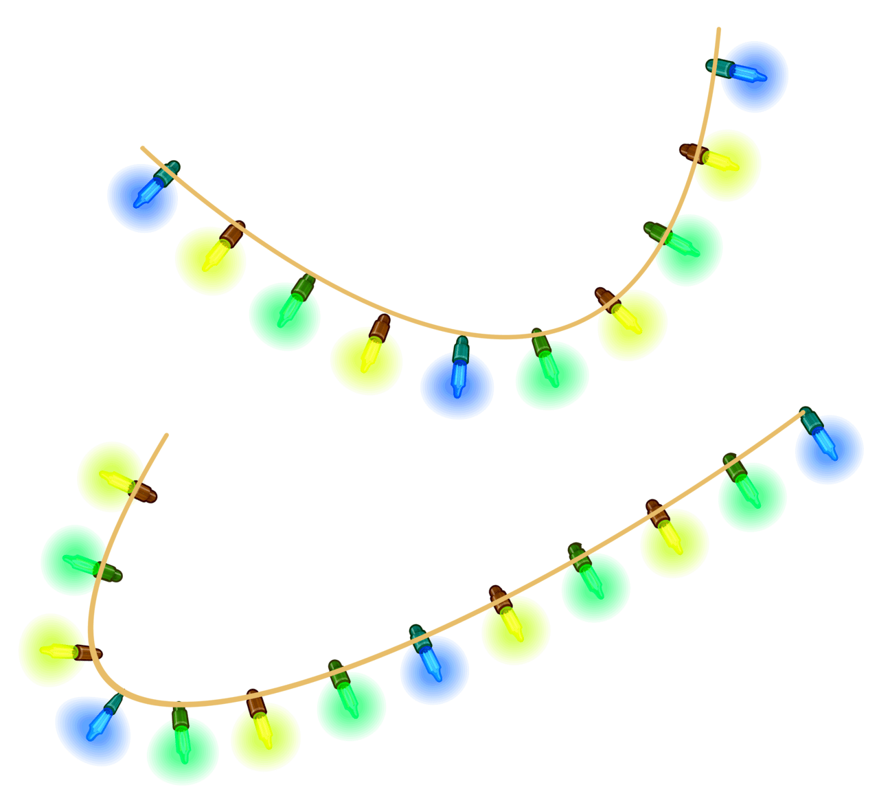 Christmas light clipart picture