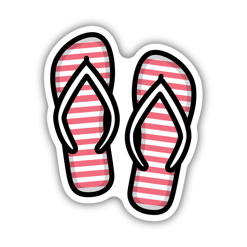 Stickers northwest flip flop sticker clipart clip art