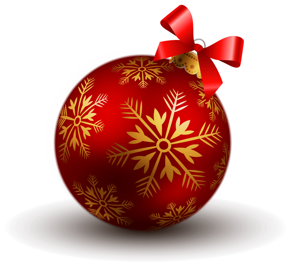 Christmas bulbs pin page clipart picture 2