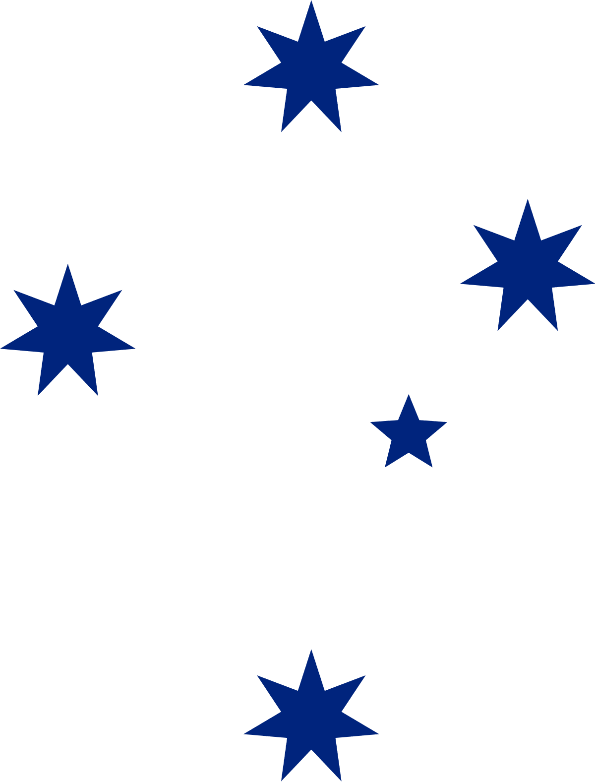 Shooting star southern cross all stars wikipedia clipart free