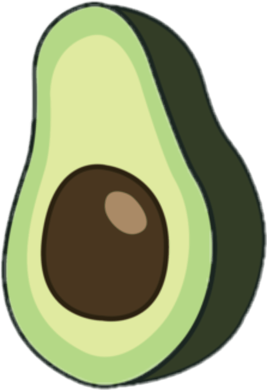 Result for avocado hd vhvrs clipart vector