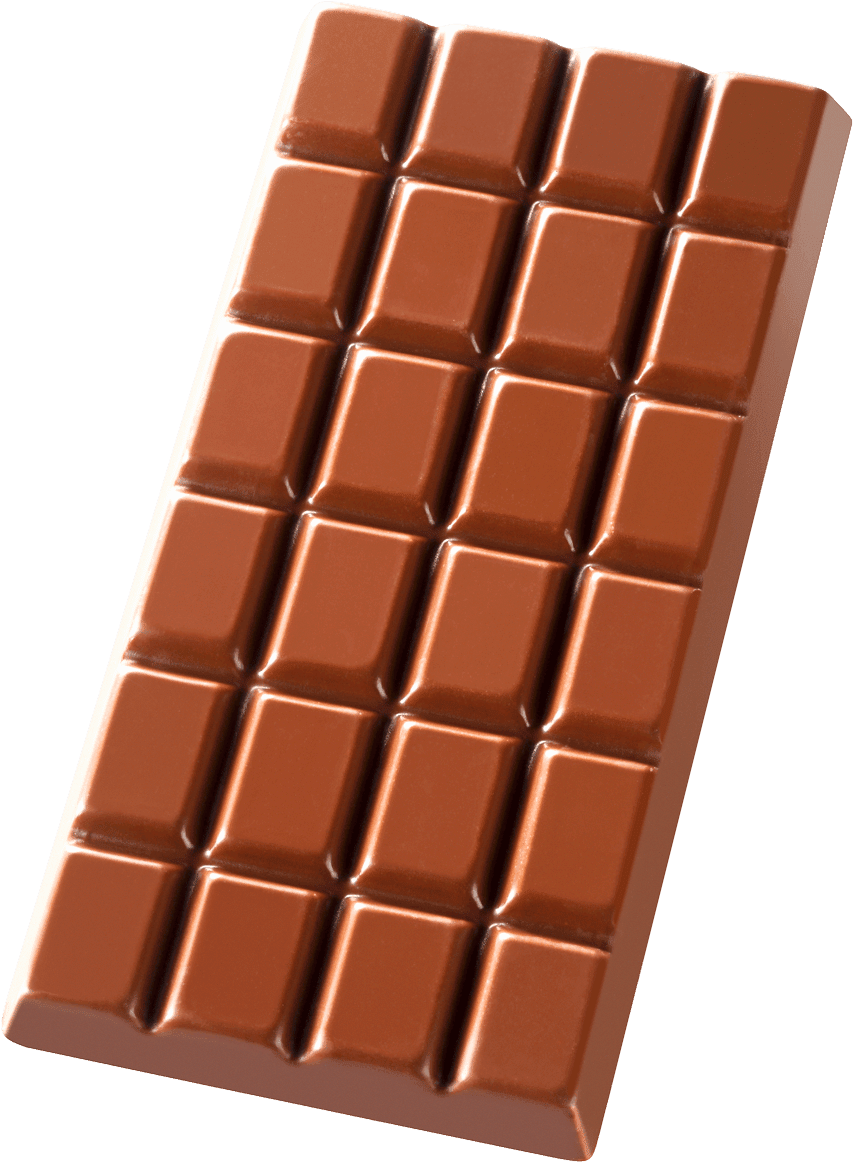 Piece of chocolate clipart large size image