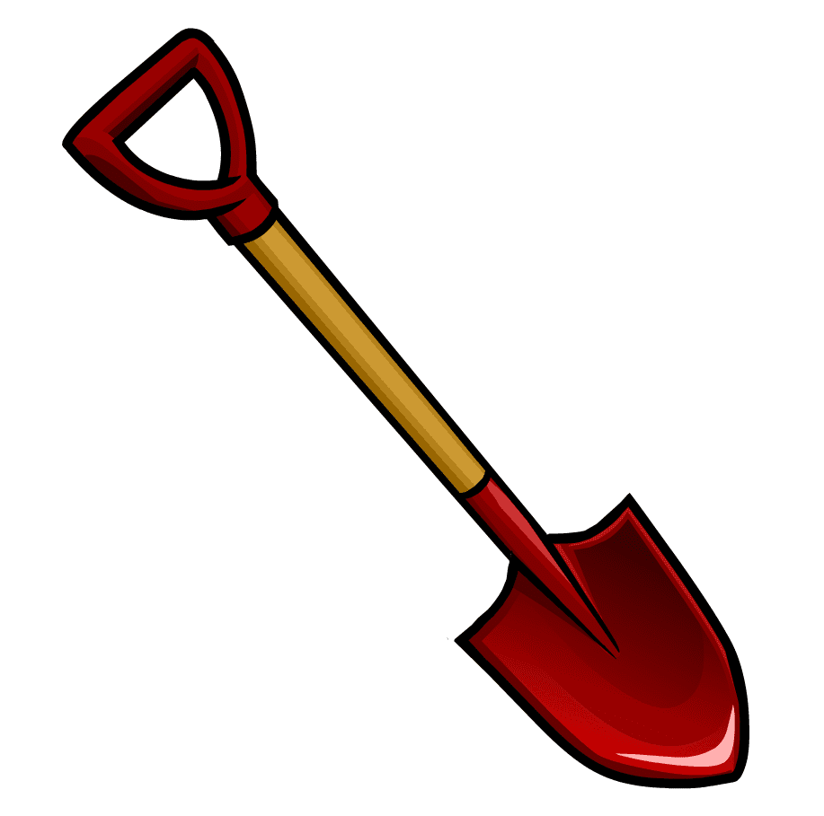 Tools shovel clipart background