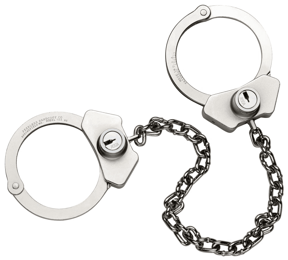 Silver handcuffs images clipart