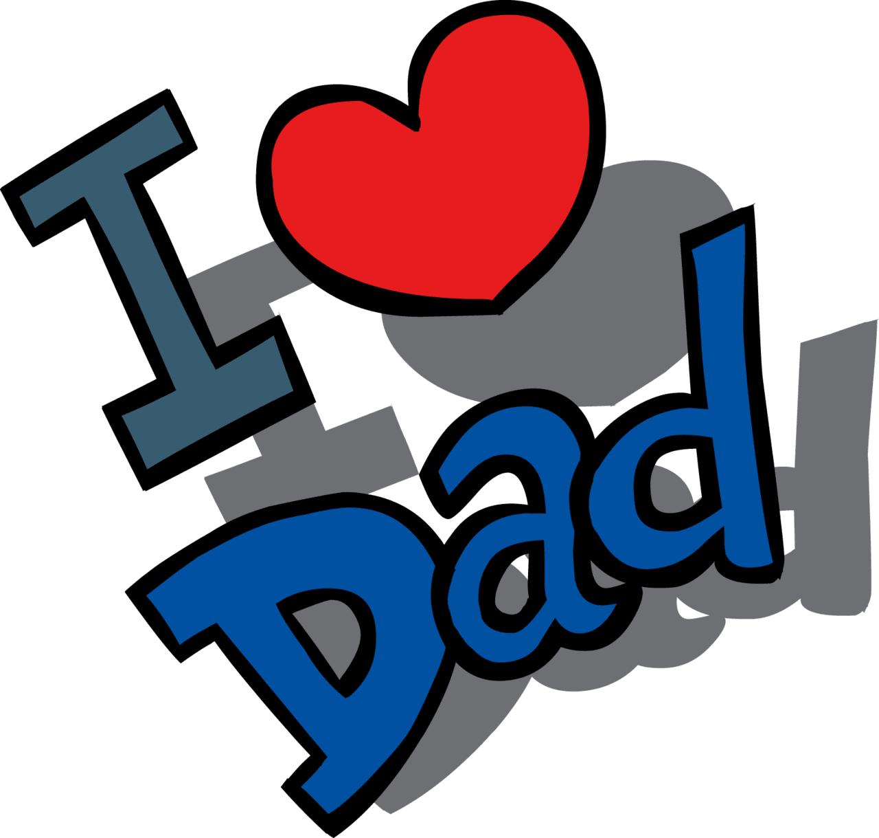 Happy fathers day pin page clipart logo