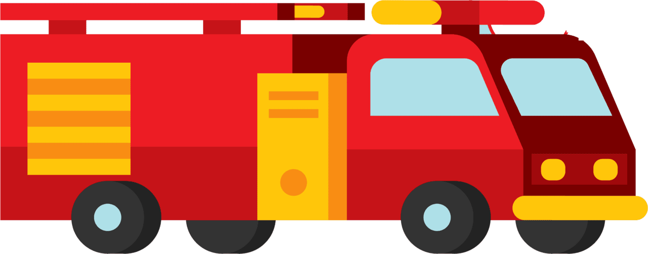 Firetruck fire truck clipart firefigher car extinguisher large size image