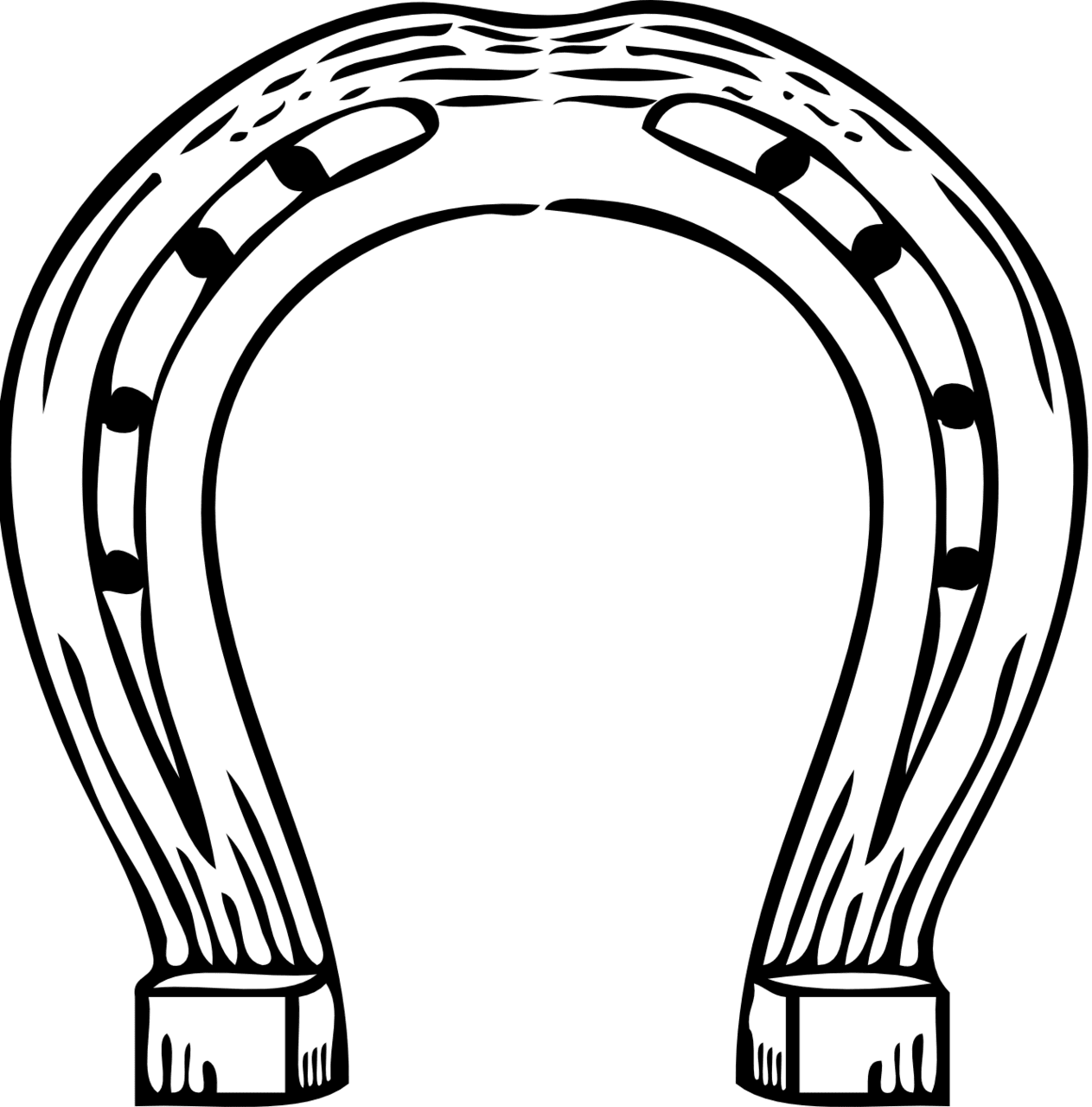 Horseshoe horse shoe image clipart best