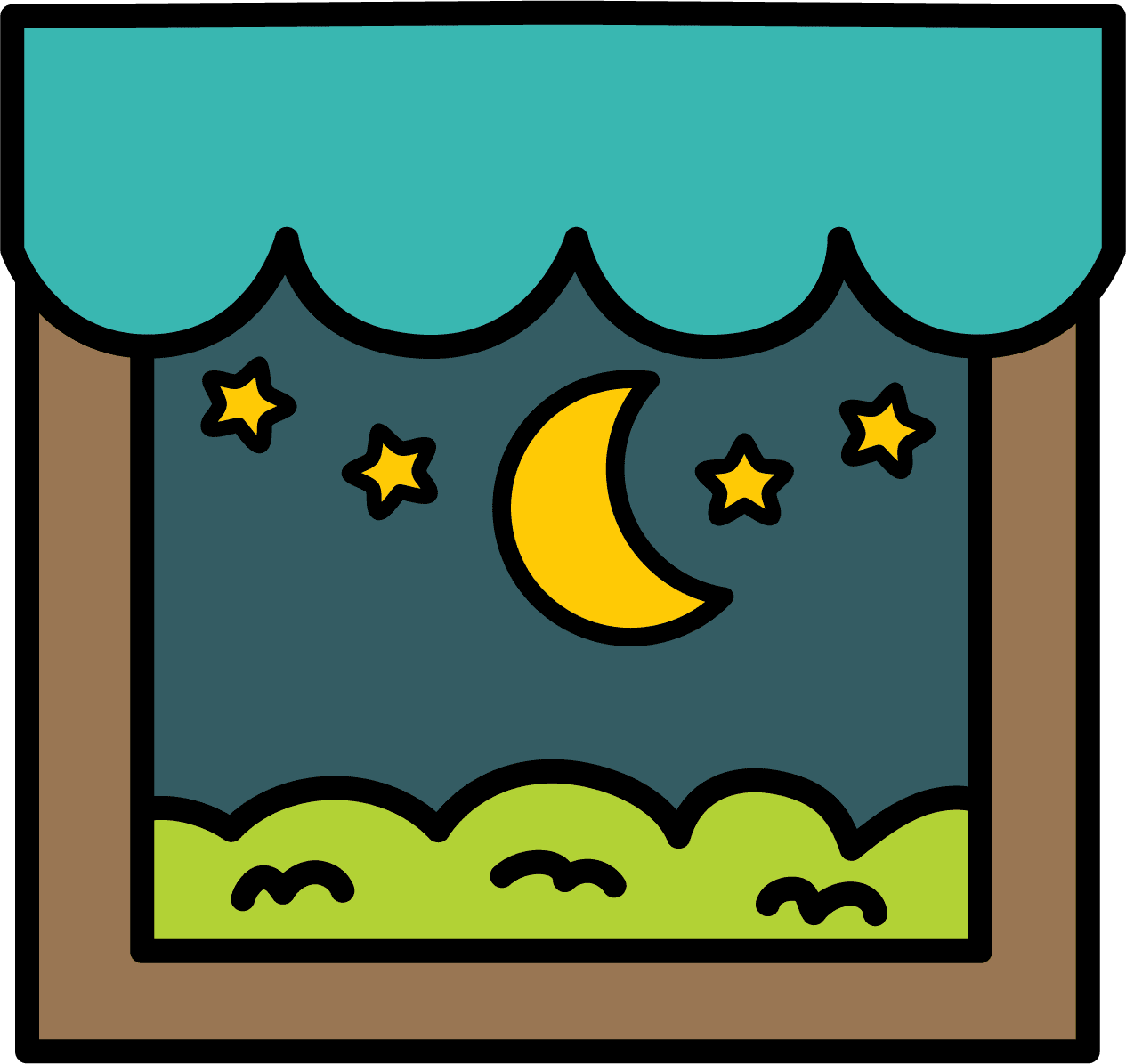 Window pin page clipart vector 2