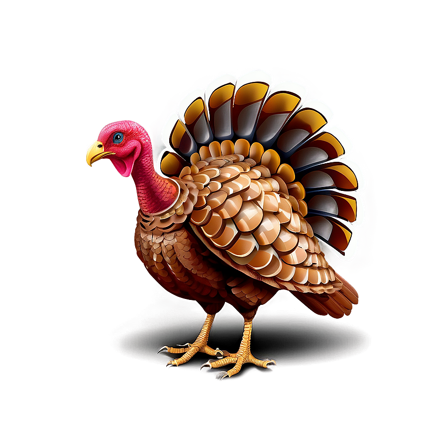 Cute turkey thanksgiving clipart clip art 3