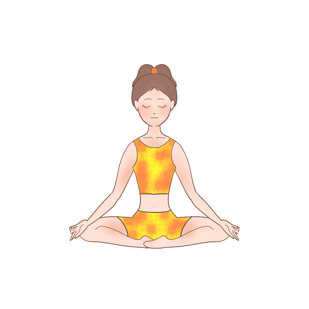 Yoga pin page clipart background 3