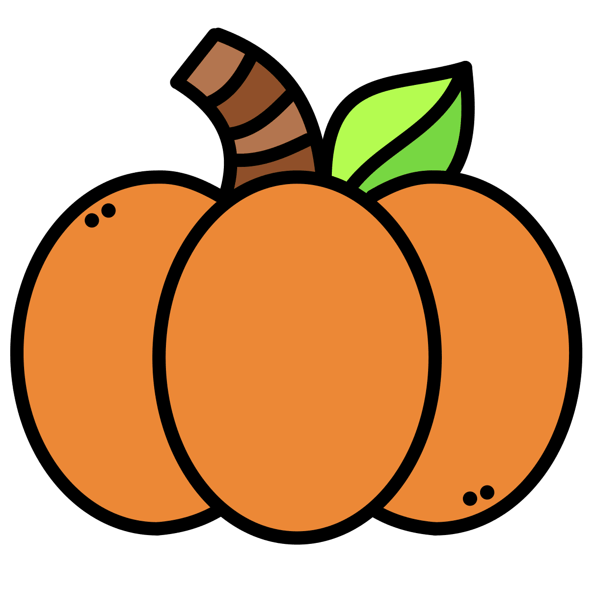Fruits pin page clipart logo 2