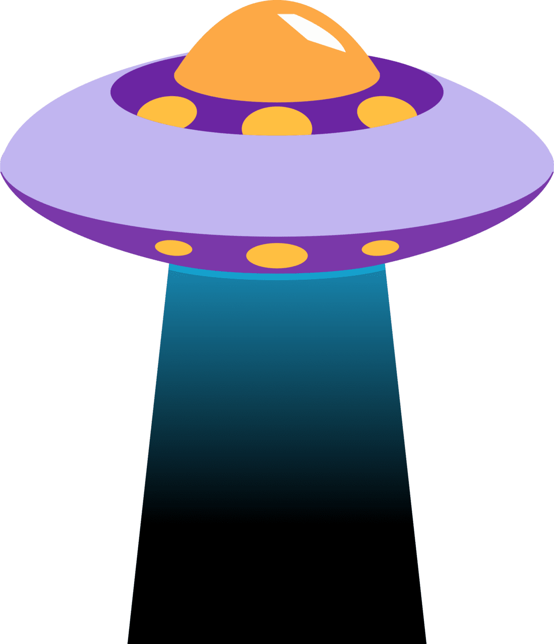 Ufo vector clipart images 3