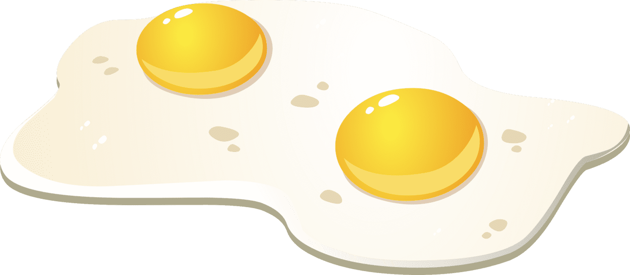 For egg food fried eggs clipart transparent