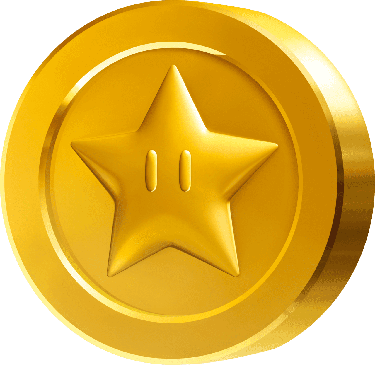 Star coin clipart background