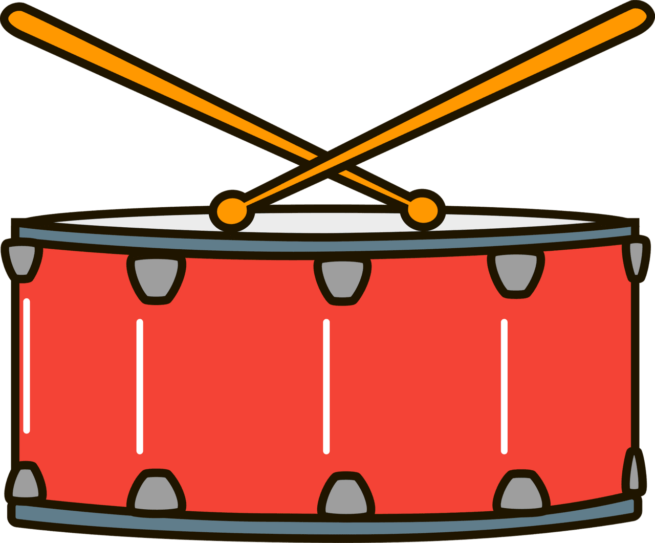 Drum vector clipart images 2