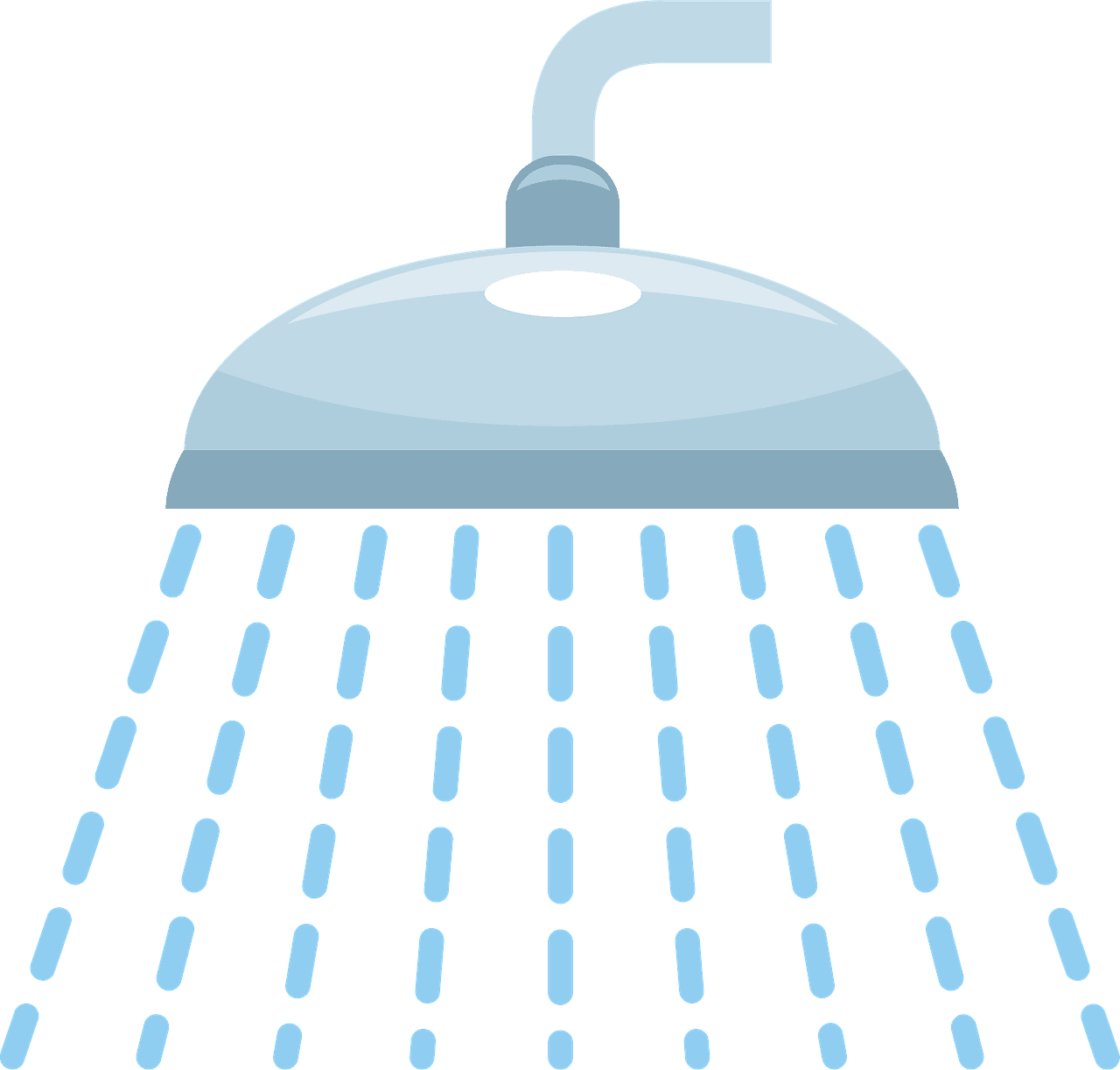 Shower vector clipart images 3