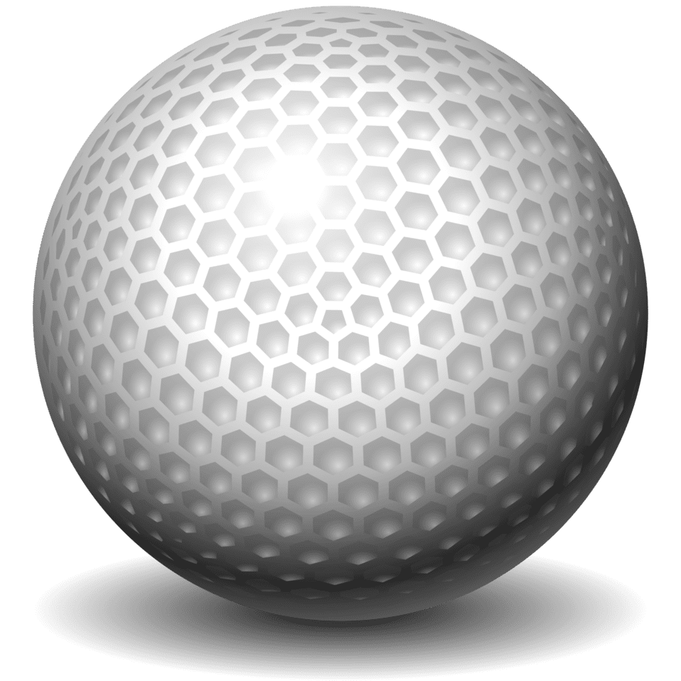 Clipart image golf ball golfo kamuoliukas id