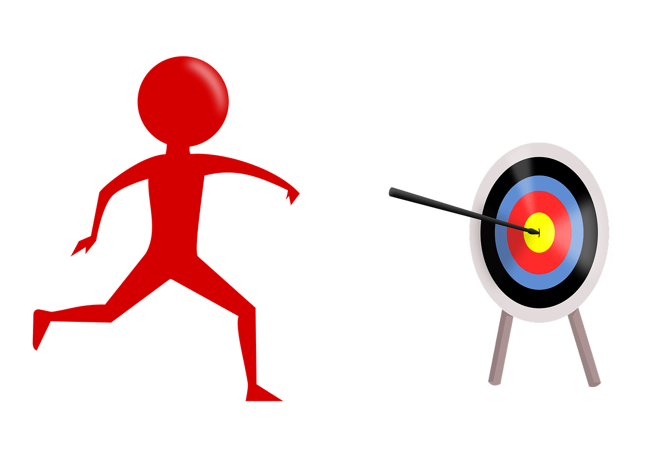 Target purpose goal image clipart