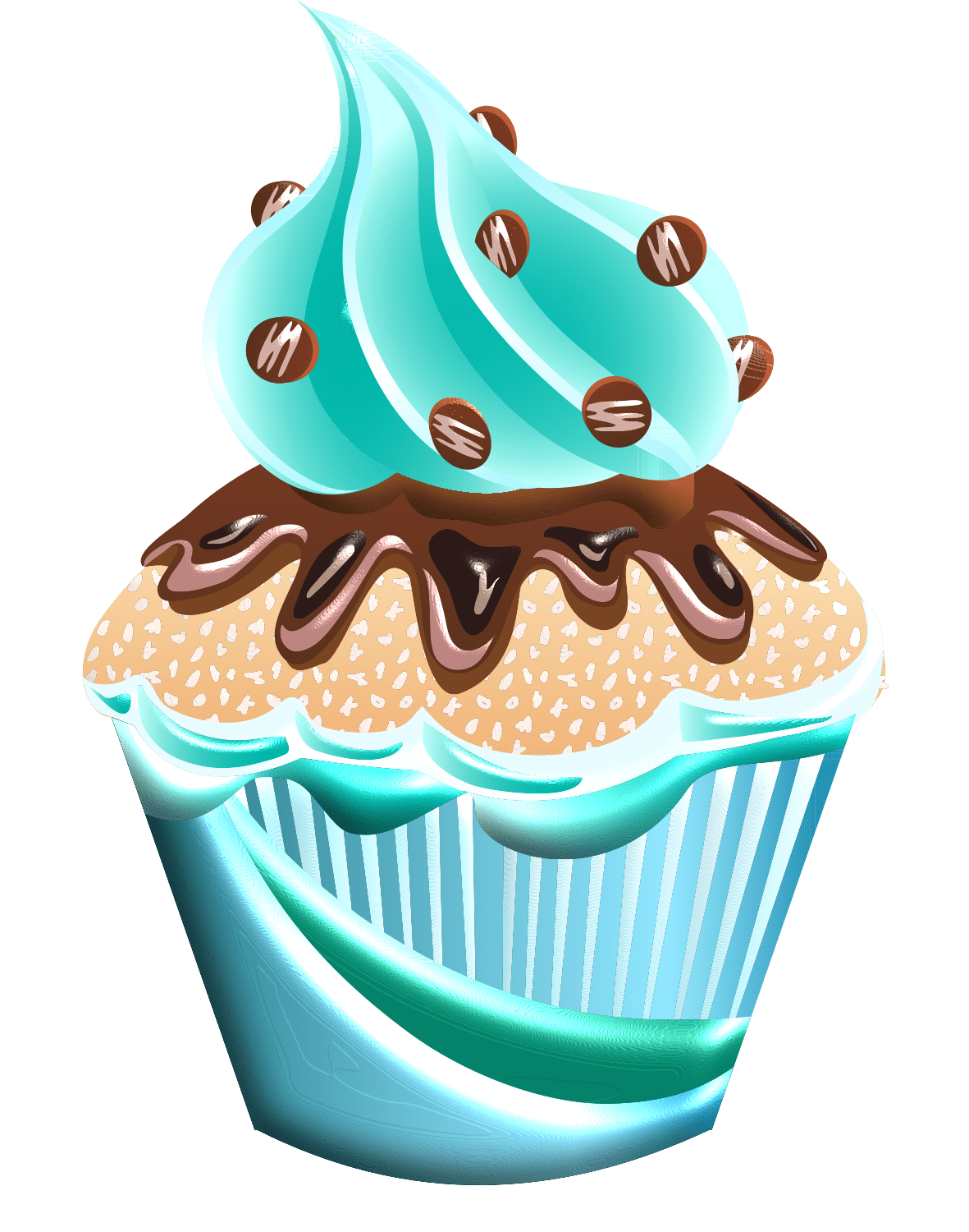 Muffin pin page clipart picture 2