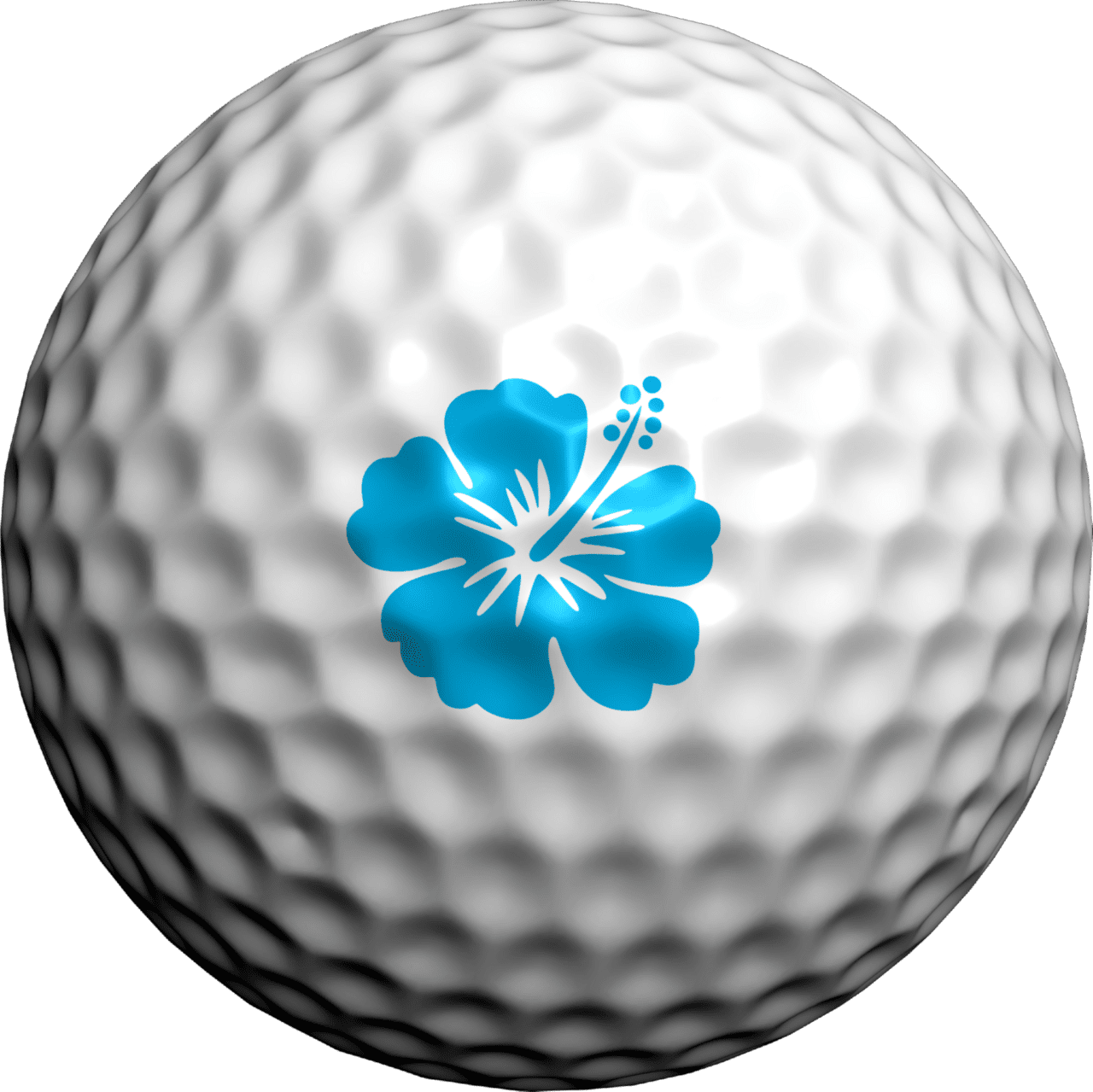 Hawaiian golf ball marking designs custom stamps clipart transparent