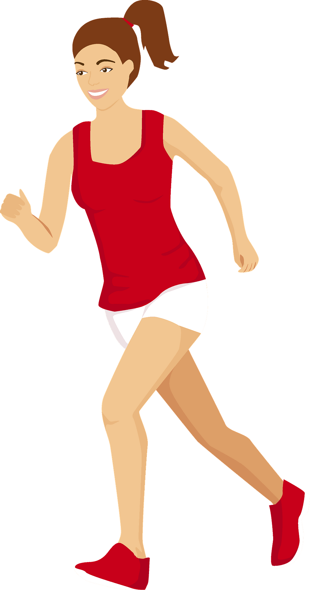 Runner vector clipart images