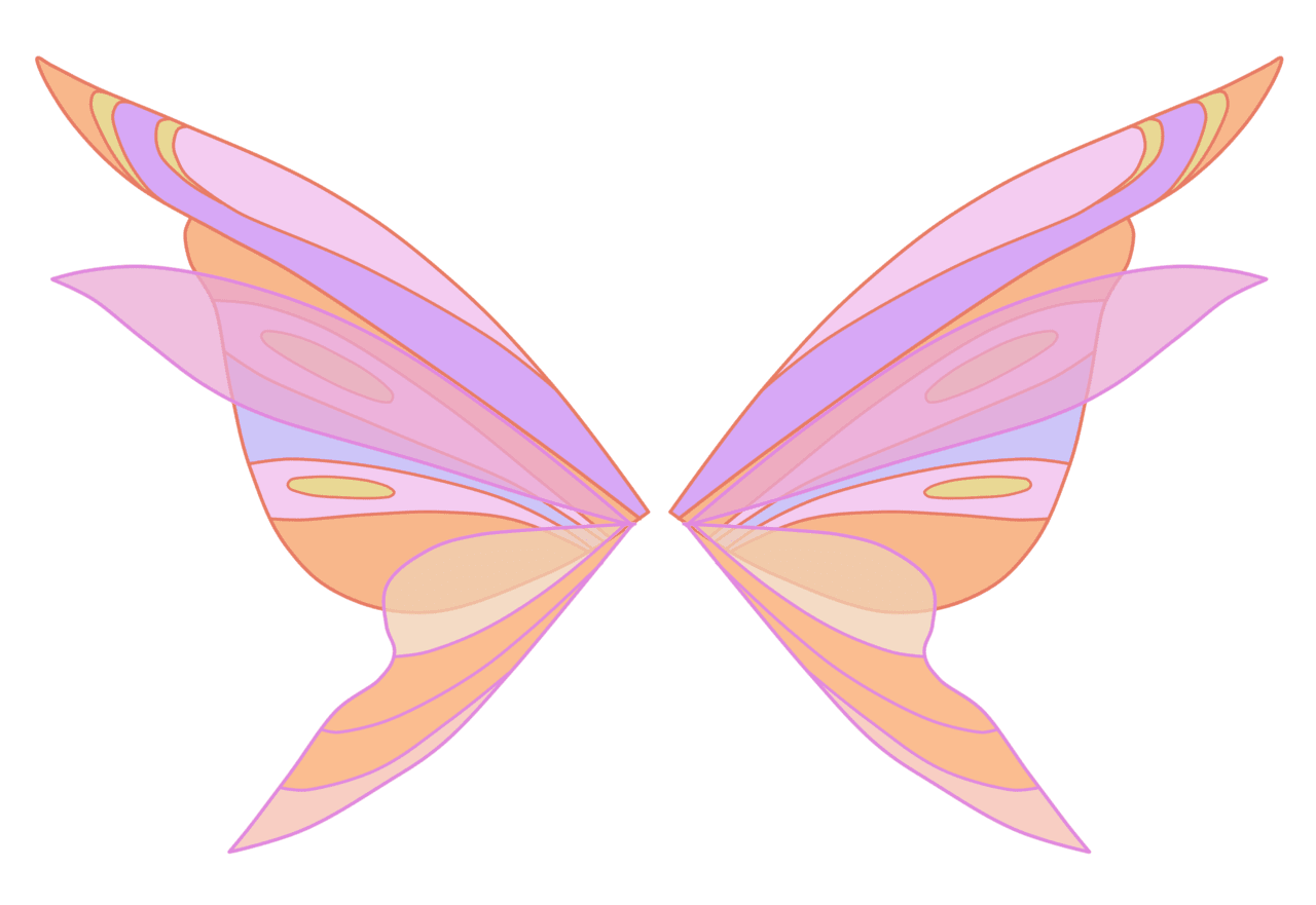 Stella harmonix wings simple by astralblu deviantart clipart free