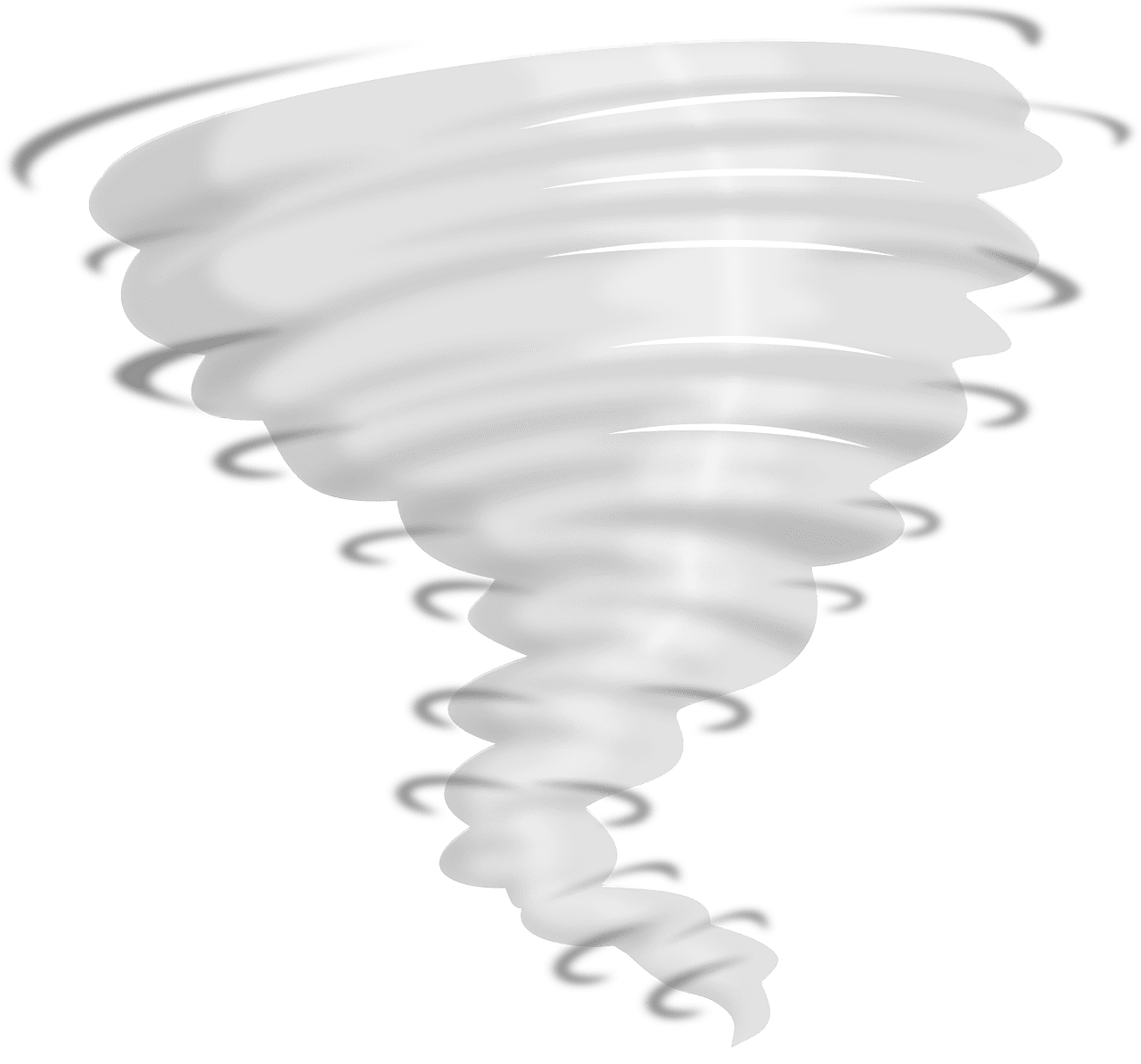 Tornado warning vs watch clipart logo