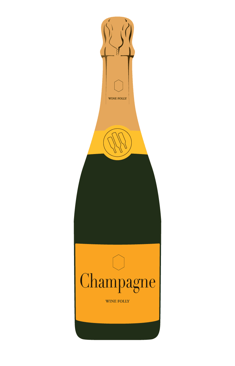 Drink bottle champagne vs prosecco the real differences wine folly clipart clip art