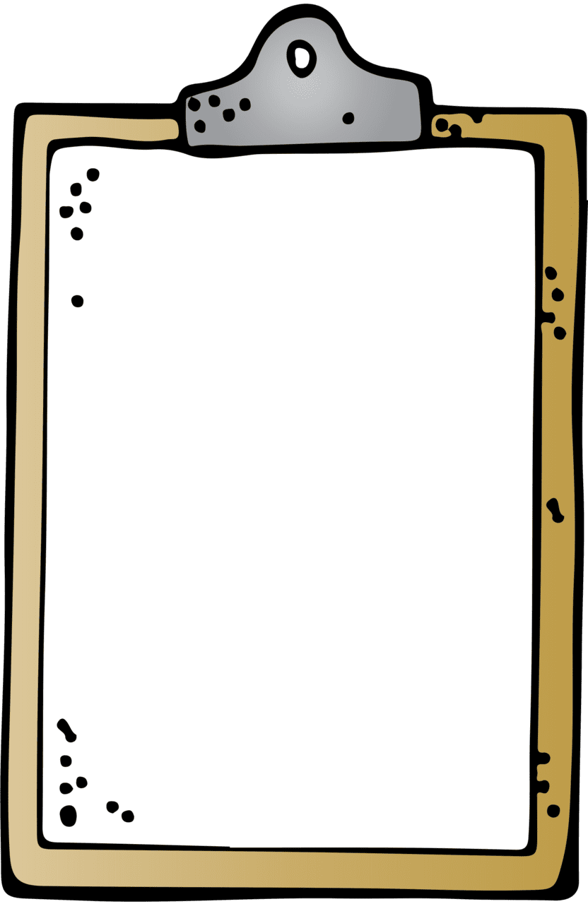 Clipboard pin page clipart background