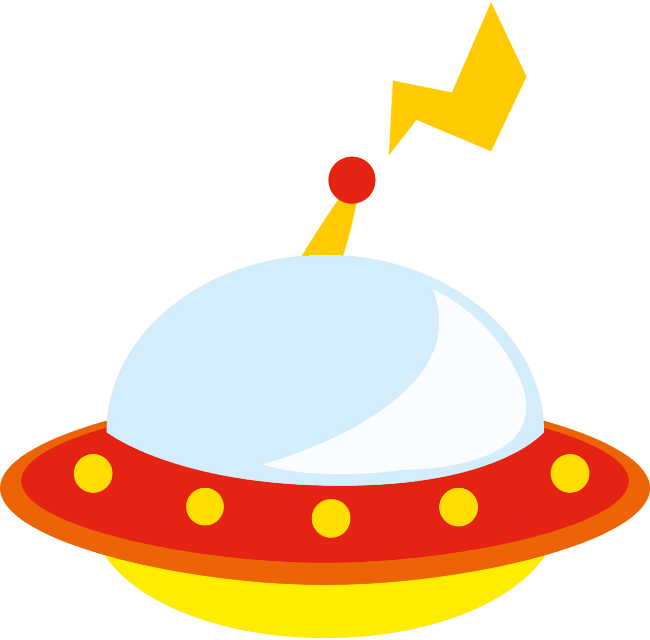 Ufo vector clipart images 2