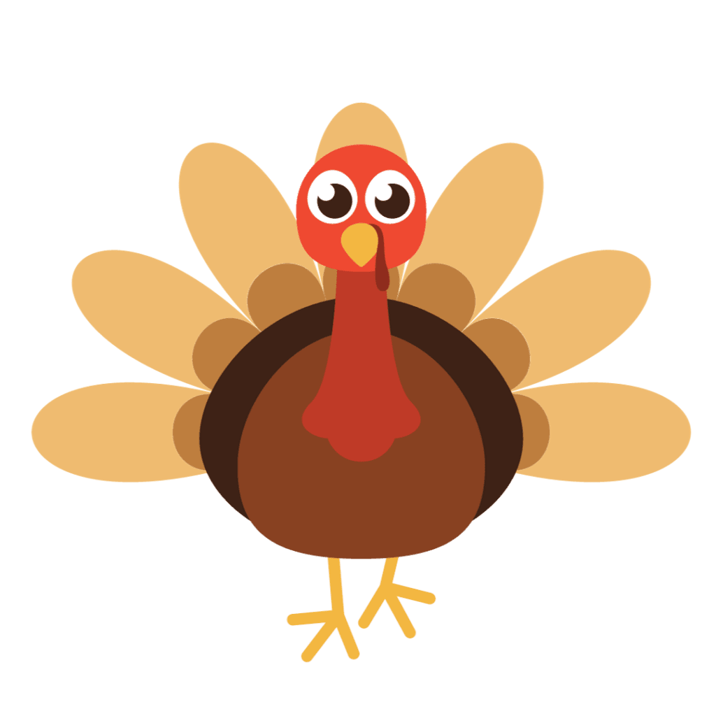 Cute turkey thanksgiving clipart images get for 2