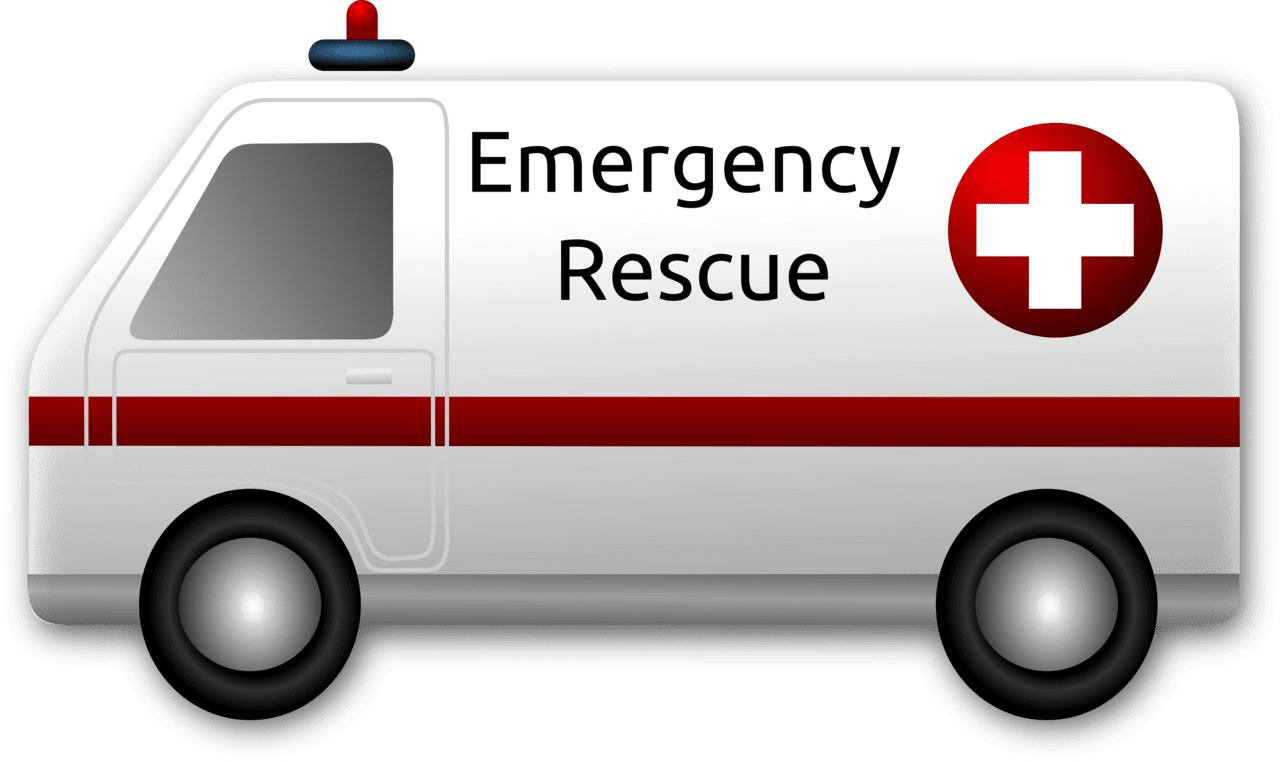 Ambulance emergency vehicles clipart clip art