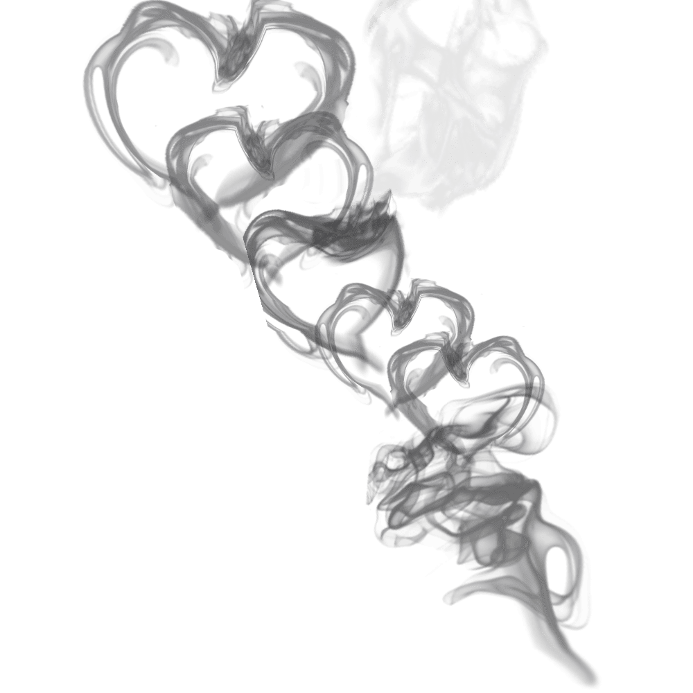 Heartshape smoke heart by alteregoss clipart photo