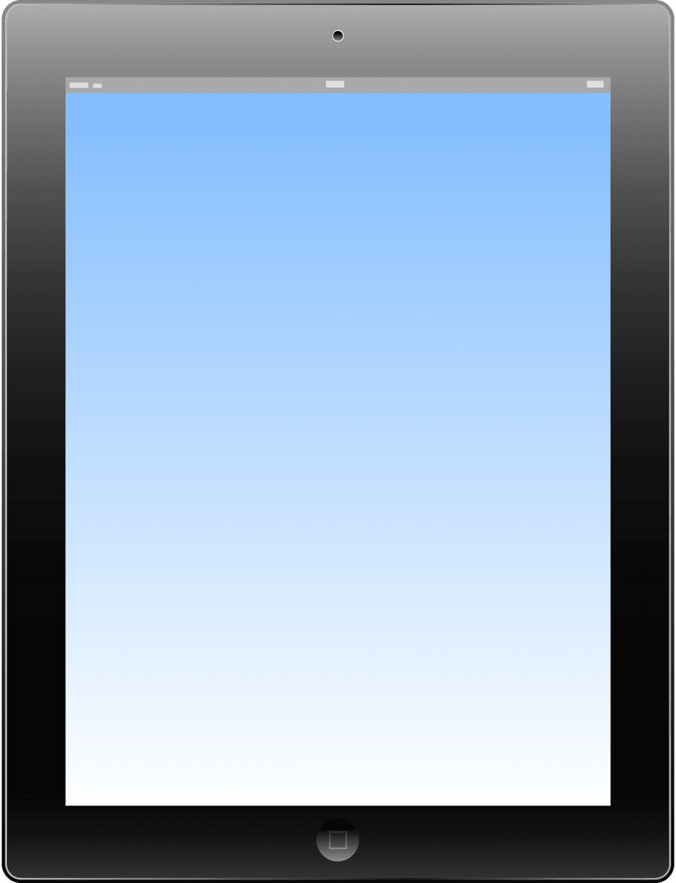 Ipad tablet vector clipart images