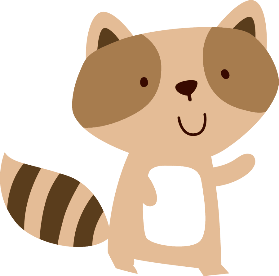 Cute animal pin page clipart transparent 3