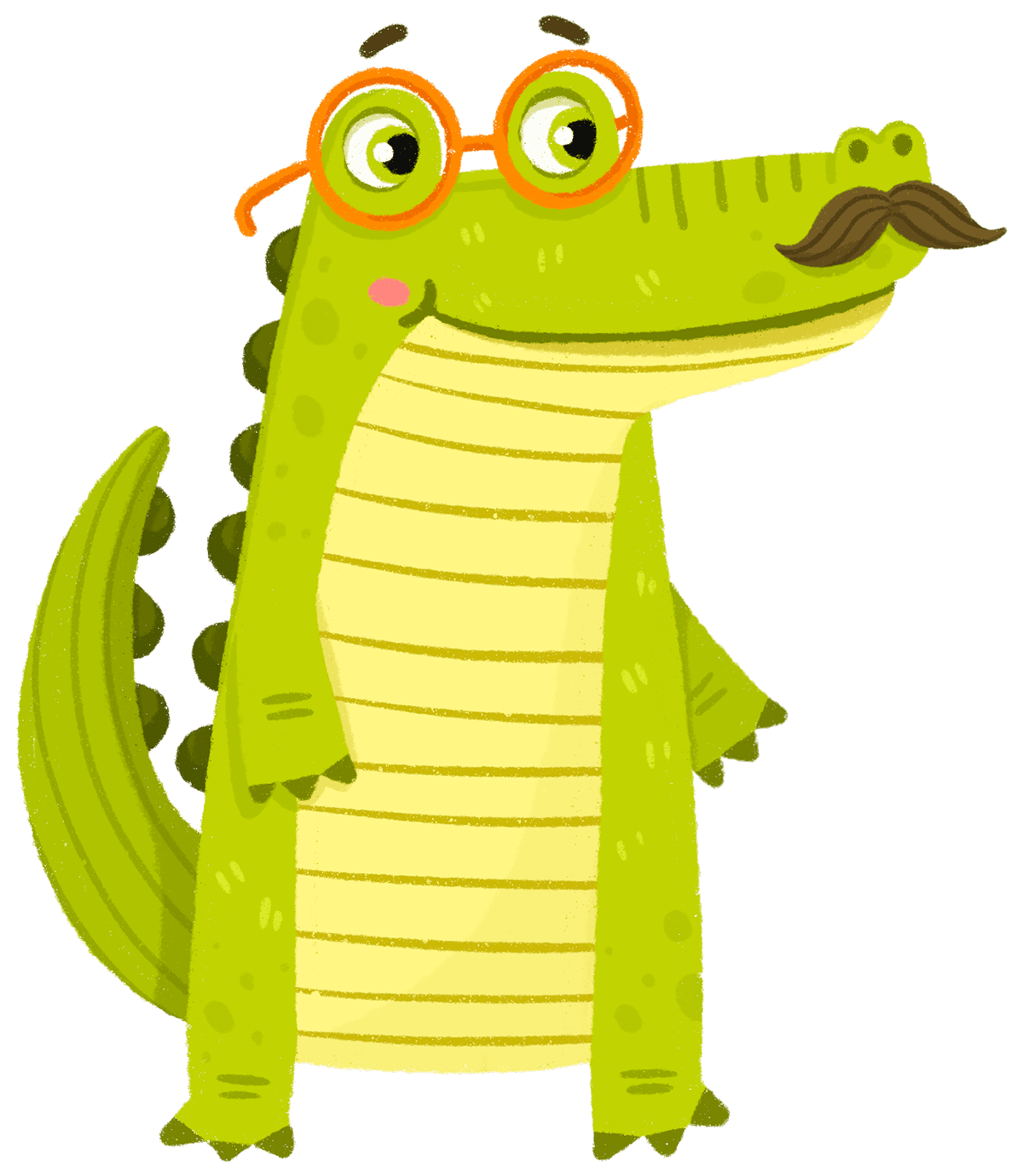 Crocodile animals clipart vector