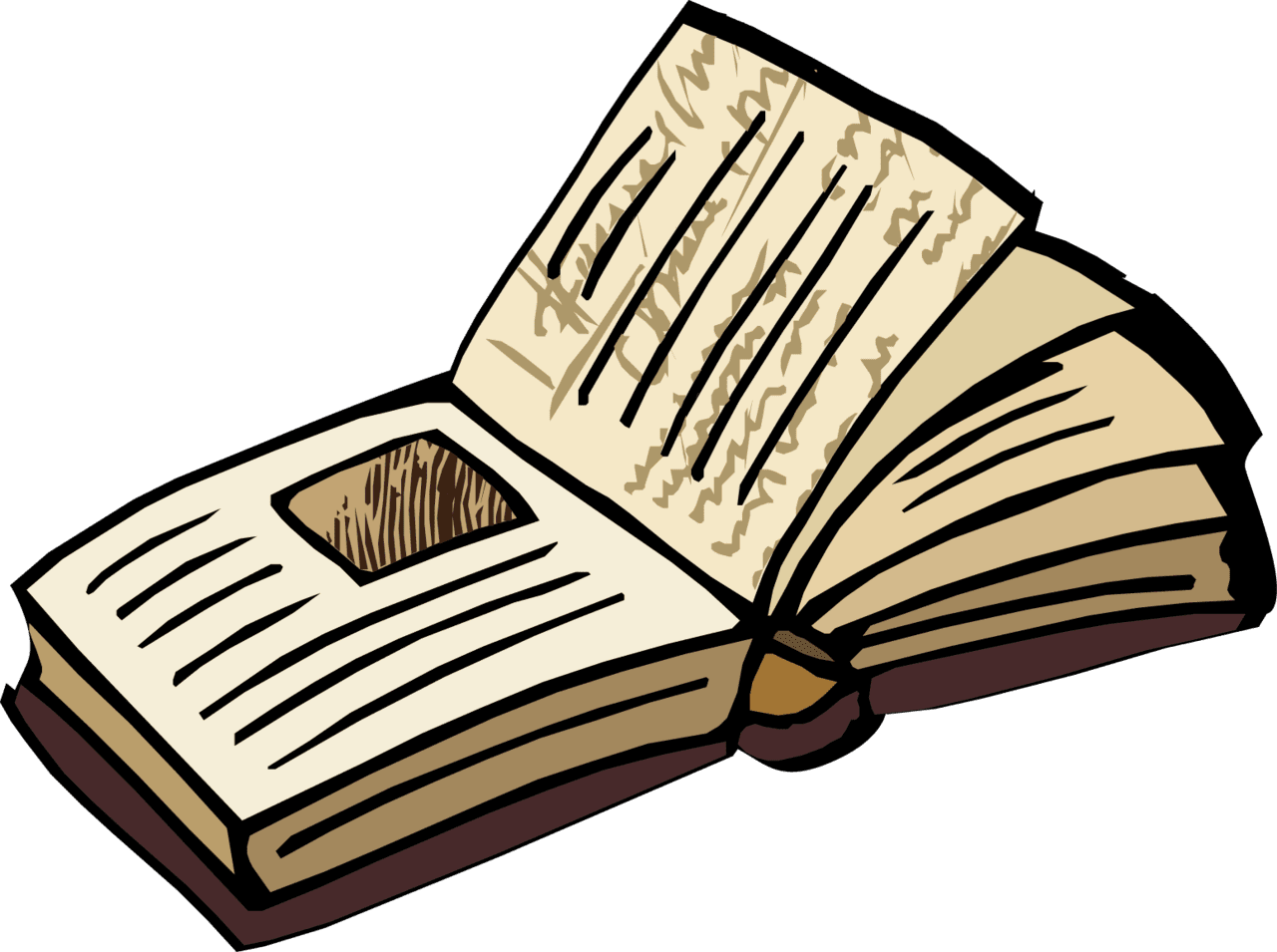 Stack of books pin page clipart background