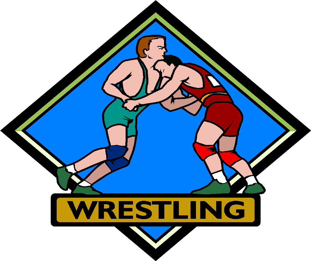 Wrestling match graphic clipart transparent