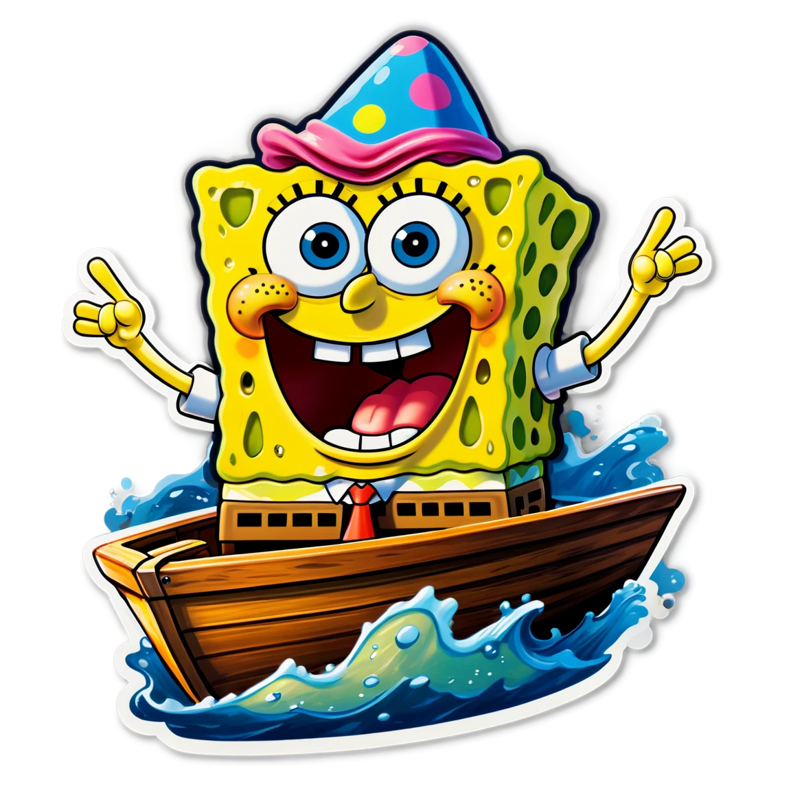 Spongebob stickers ai stickr clipart clip art 2