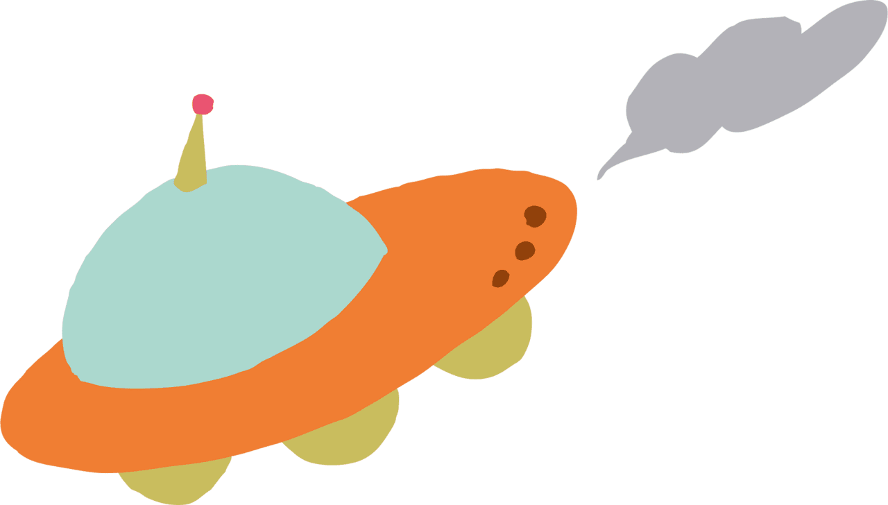 Ufo vector clipart images 7