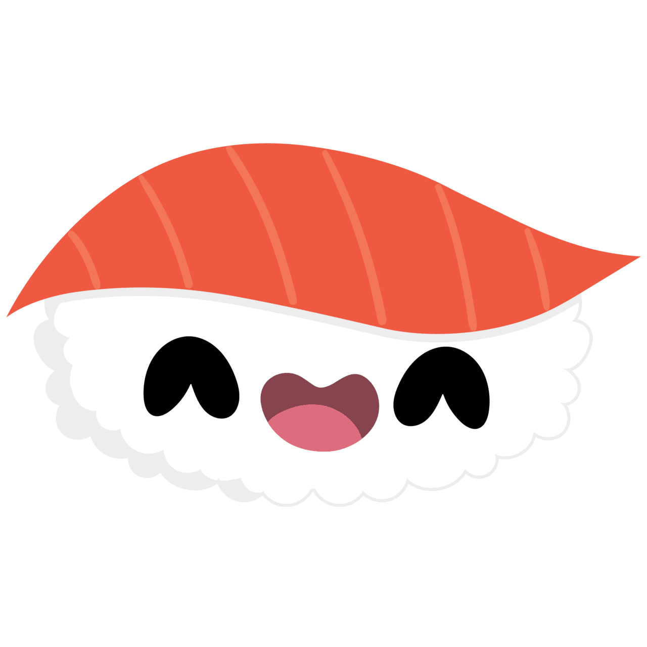 Sushi pin page clipart vector