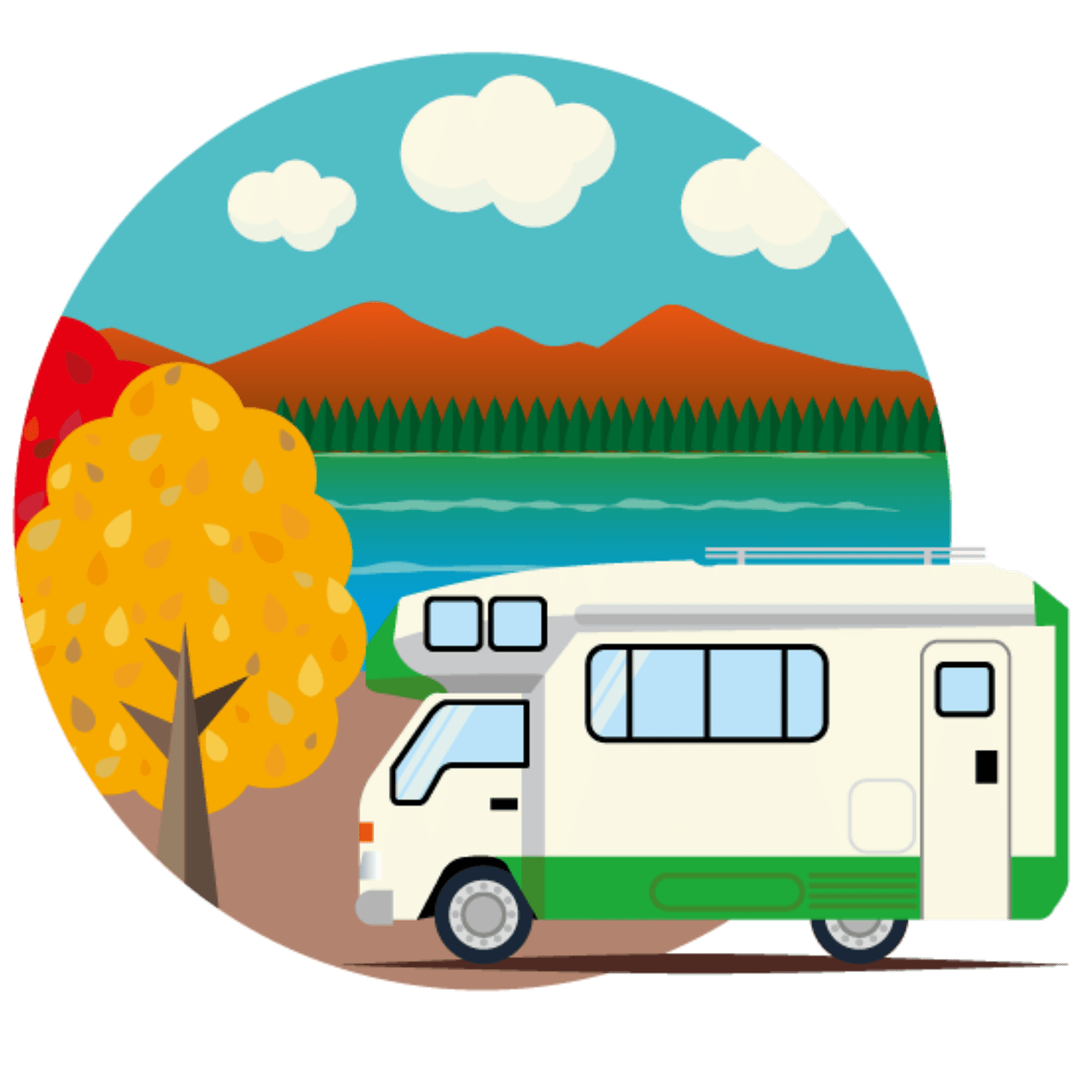 Explore camper now clipart photo