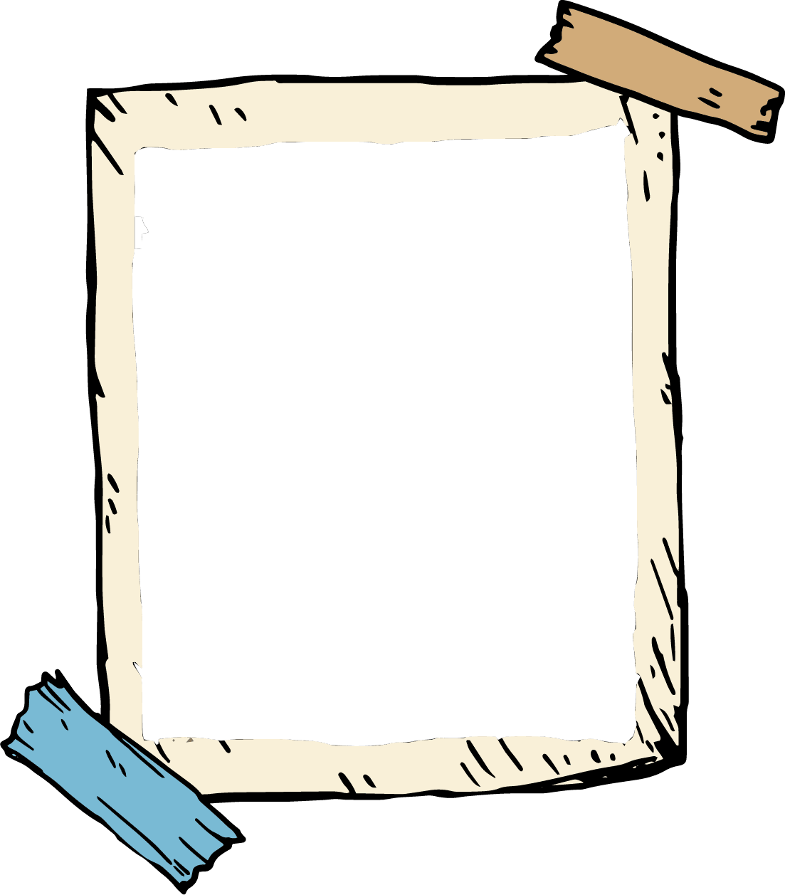 Large picture frames clipart